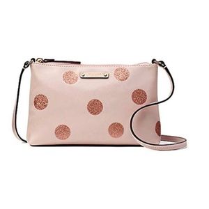 Kate Spade Haven Lane Ramey Plum
Dawn Pink/Glitter Dots Crossbody Bag